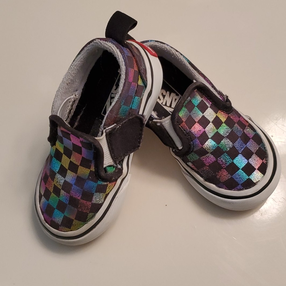 Vans velcro shoes